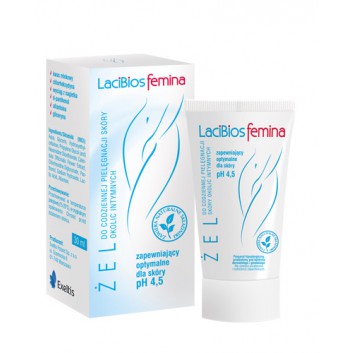 LACIBIOS FEMINA Żel do codziennej pielęgnacji skóry okolic intymnych - 30 ml   - obrazek 1 - Apteka internetowa Melissa