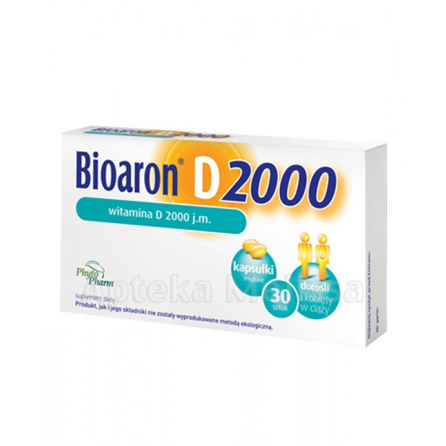 Bioaron Baby 0m Dla Dzieci Od Urodzenia Twist Off 30 Kaps Bioaron Witamina D 2000 Jm 30 Kaps