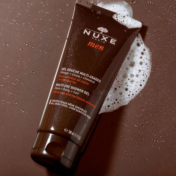 Nuxe Men Wielofunkcyjny żel pod prysznic, 200 ml, cena, opinie, właściwości - obrazek 2 - Apteka internetowa Melissa
