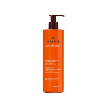 Nuxe Reve de Miel Żel do mycia twarzy i ciała, 400 ml, cena, stosowanie, opinie 