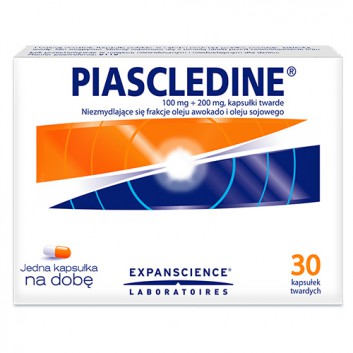 PIASCLEDINE 300 mg - 30 kaps. - na choroby zwyrodnieniowe stawów - cena, opinie, dawkowanie - obrazek 1 - Apteka internetowa Melissa