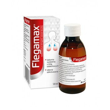 FLEGAMAX 50 mg/ml - 120 ml syrop na kaszel - opinie, stosowanie, ulotka - obrazek 1 - Apteka internetowa Melissa