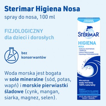 Sterimar Higiena, spray do nosa, 100 ml - obrazek 2