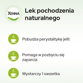 XENNA FIX Herbatka na zaparcia - 20 szt. - obrazek 2