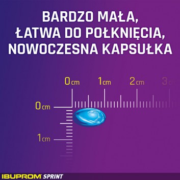 Ibuprom Sprint Caps, 200 mg, kapsułki miękkie, 24 sztuk - obrazek 5