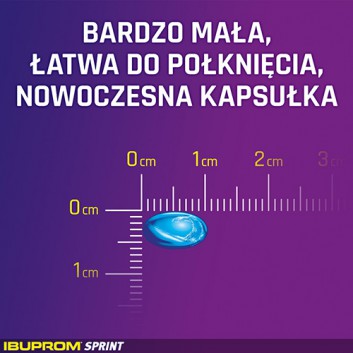 IBUPROM SPRINT CAPS, 24 kaps., szybko leczy stan zapalny - cena, opinie, wskazania - obrazek 5 - Apteka internetowa Melissa