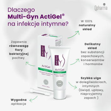 Multi-Gyn Actigel, żel dopochwowy, 50 ml - obrazek 4