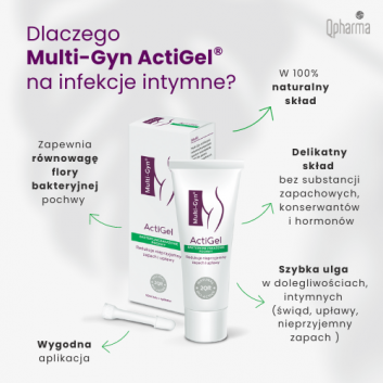 MULTI-GYN ACTIGEL Żel, 50 ml + MULTI-GYN ACTIGEL Żel, 50 ml - obrazek 4 - Apteka internetowa Melissa