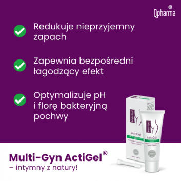 MULTI-GYN ACTIGEL Żel, 50 ml + MULTI-GYN ACTIGEL Żel, 50 ml - obrazek 5 - Apteka internetowa Melissa