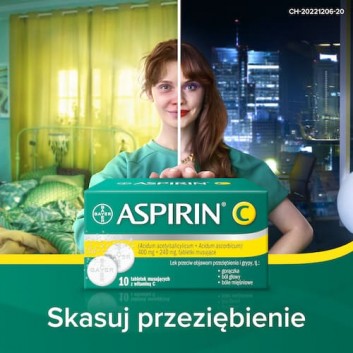 ASPIRIN C, 10 tabletek musujących - obrazek 2 - Apteka internetowa Melissa