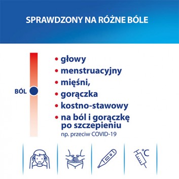 APAP, Paracetamol 500 mg, 12 tabl. Na różne rodzaje bólu, cena, opinie, właściwości  - obrazek 3 - Apteka internetowa Melissa