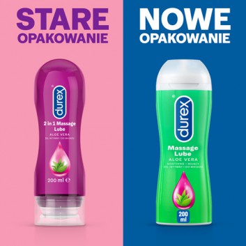 DUREX PLAY 2w1 Żel do masażu i nawilżający żel intymny z kojącym aloesem - 200 ml - obrazek 4 - Apteka internetowa Melissa