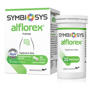 Symbiosys ALFLOREX, probiotyk, 30 kapsułek - obrazek 2 - Apteka internetowa Melissa