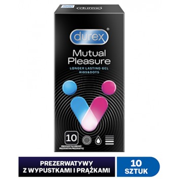 Durex Mutual Pleasure prezerwatywy 10 sztuk