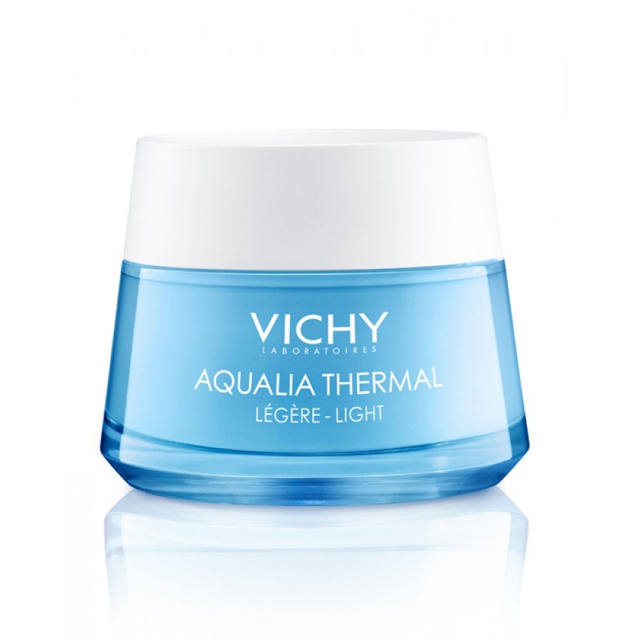 VICHY AQUALIA THERMAL Lekki krem nawilżający do skóry suchej i normalnej - 50 ml + VICHY AQUALIA THERMAL NIGHT SPA krem-żel na noc - 15ml - obrazek 2 - Apteka internetowa Melissa