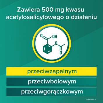 Aspirin Musująca (Ultra Fast), 500 mg, tabletki musujące, 12 sztuk - obrazek 4