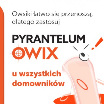 Pyrantelum OWIX, na owsiki, 3 tabletki - obrazek 3 - Apteka internetowa Melissa