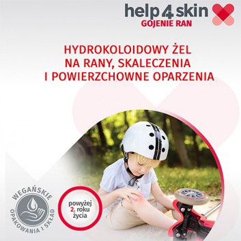 HELP4SKIN GOJENIE RAN Żel hydrokoloidowy przyspieszający gojenie, 20 g - obrazek 3 - Apteka internetowa Melissa