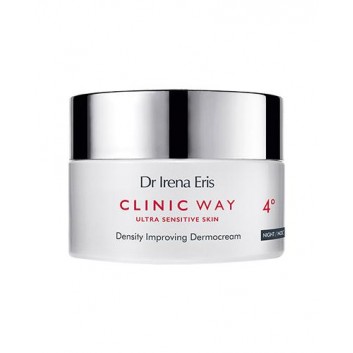 Dr Irena Eris Clinic Way Dermokrem poprawiający gęstość skóry 4° na noc - 50 ml Po 60. roku życia - cena, opinie, właściwości