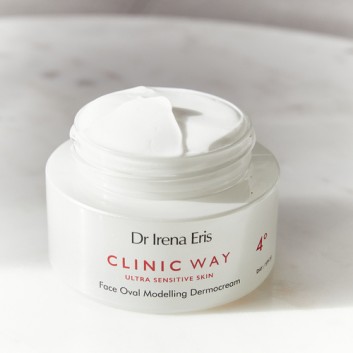 Dr Irena Eris Clinic Way Dermokrem modelujący kontur twarzy 4° na dzień, Po 60. roku życia, 50 ml - obrazek 4