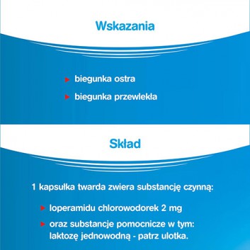 STOPERAN, 8 kaps. Na biegunkę, cena, opinie, właściwości - obrazek 5 - Apteka internetowa Melissa