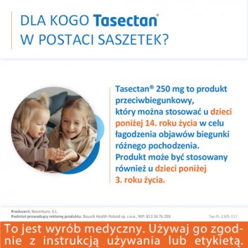 Tasectan 250 mg, 20 saszetek - obrazek 6 - Apteka internetowa Melissa
