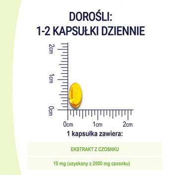 Naturell Czosnek Max Bezzapachowy, kapsułki, 90 sztuk - obrazek 4