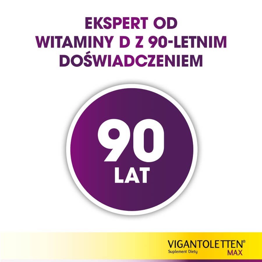 VIGANTOLETTEN MAX Witamina D3 2000 j.m., kapsułki, 2 x 120 sztuk - obrazek 2