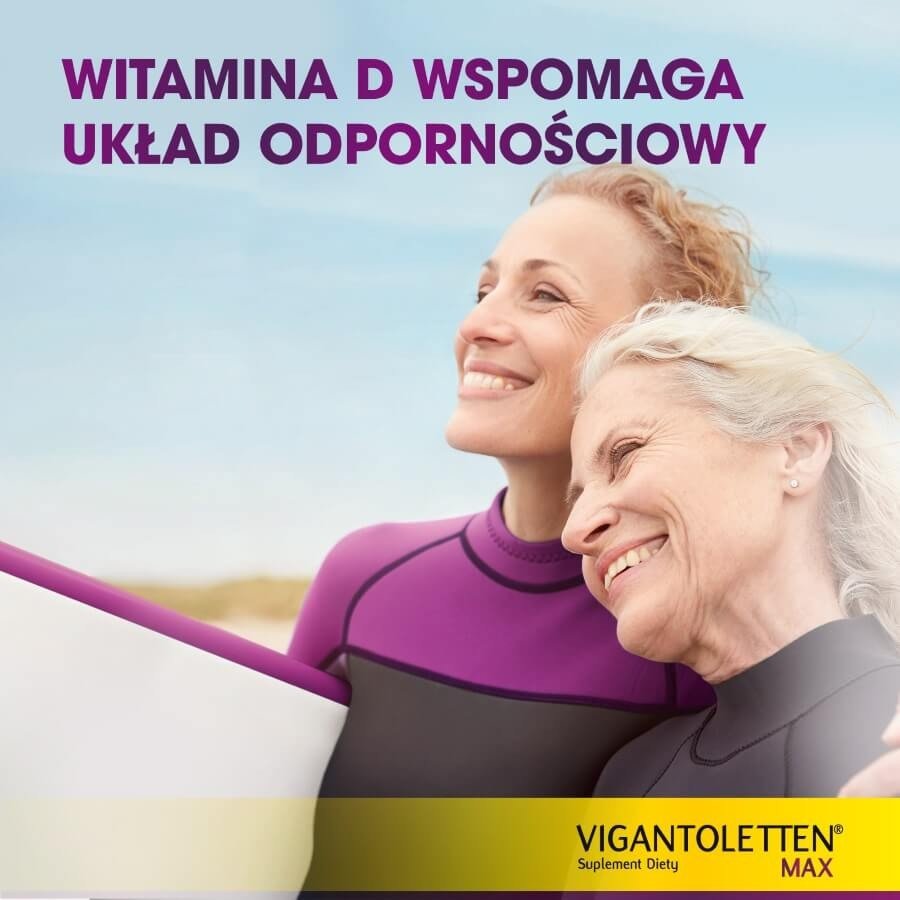 VIGANTOLETTEN MAX Witamina D3 2000 j.m., kapsułki, 2 x 120 sztuk - obrazek 3