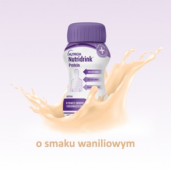 Nutridrink Protein, napój o smaku wanilia, 4 x 125 ml - obrazek 2