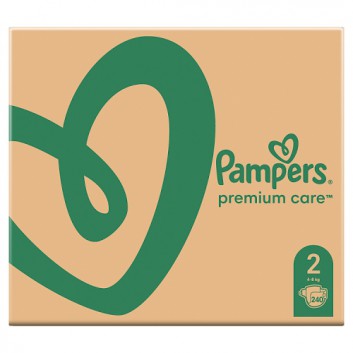Pampers Premium Care 2, 240 sztuk pieluszek  - obrazek 1 - Apteka internetowa Melissa