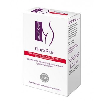 Multi-Gyn FloraPlus, żel dopochwowy, 5 aplikatorów x 5 ml