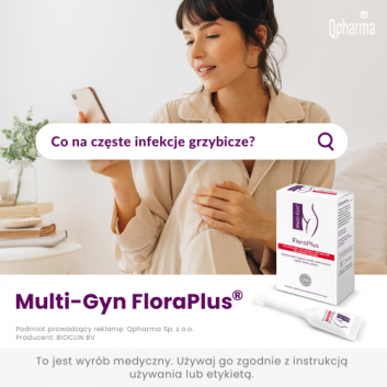 MULTI-GYN FLORAPLUS - 5 apli. - cena, opinie, wskazania - obrazek 3 - Apteka internetowa Melissa