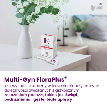 Multi-Gyn FloraPlus, żel dopochwowy, 5 aplikatorów x 5 ml - obrazek 5