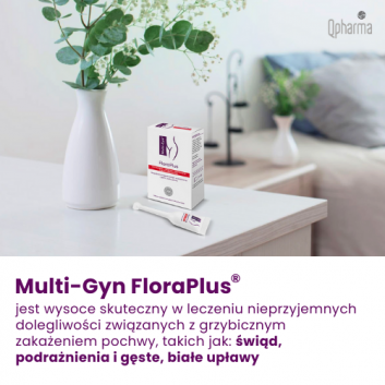 MULTI-GYN FLORAPLUS - 5 apli. - cena, opinie, wskazania - obrazek 5 - Apteka internetowa Melissa