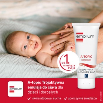 Emolium P Emulsja trójaktywna do ciała, 200 ml - obrazek 2