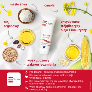 Emolium P Emulsja trójaktywna do ciała, 200 ml - obrazek 4
