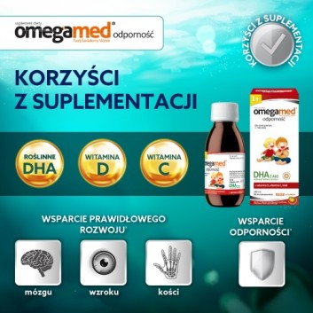 Omegamed Odporność 1+, syrop, 140 ml - obrazek 4