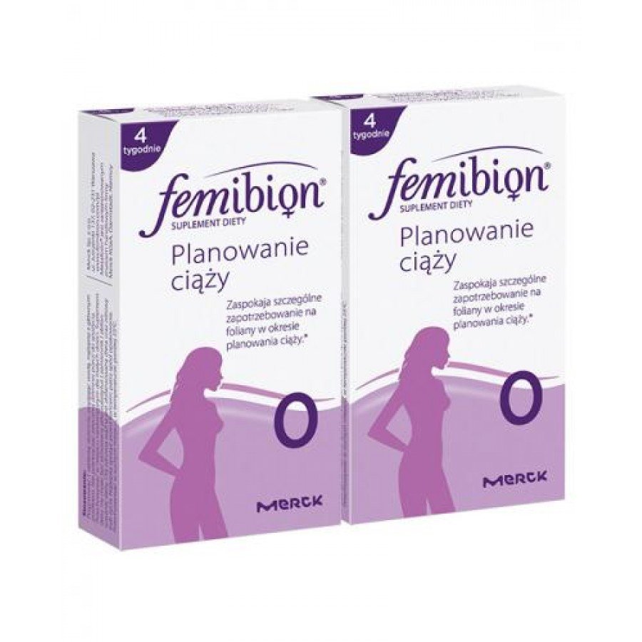 FEMIBION 0 Planowanie ciąży - 2 x 28 tabletek - obrazek 1 - Apteka internetowa Melissa