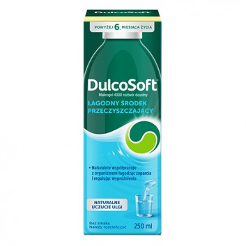 DulcoSoft w płynie, roztwór doustny na zaparcia, 250 ml