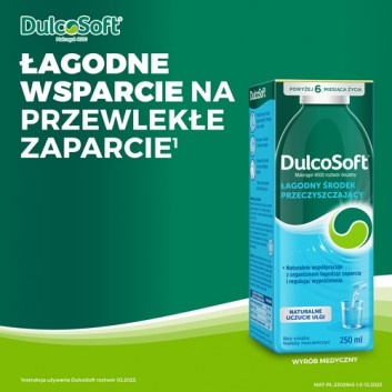 DulcoSoft w płynie, roztwór doustny na zaparcia, 250 ml - obrazek 14