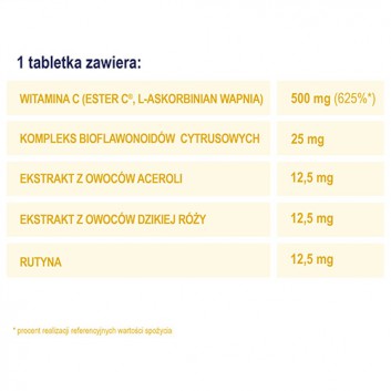 NATURELL Ester-C PLUS, 50 tabl. - obrazek 5 - Apteka internetowa Melissa