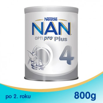 Nestle NAN OPTIPRO Plus 4 Mleko modyfikowane junior dla dzieci po 2 roku - 800 g (puszka) - obrazek 1 - Apteka internetowa Melissa