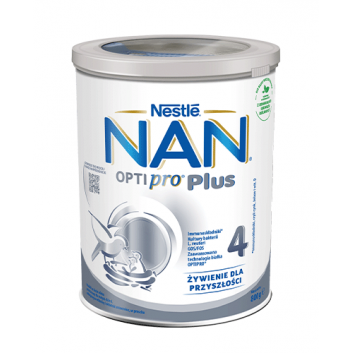 Nestle NAN OPTIPRO Plus 4, mleko modyfikowane junior dla dzieci po 2. roku, 800 g (puszka)