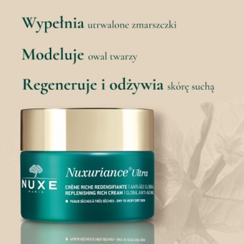 Nuxe Nuxuriance® Ultra Krem przeciwstarzeniowy o wzbogaconej konsystencji do skóry suchej, 50 ml, cena, opinie, stosowanie - obrazek 3 - Apteka internetowa Melissa