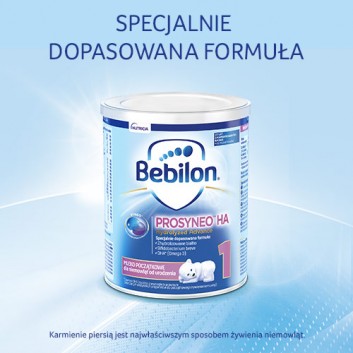 BEBILON 1 HA PROSYNEO Mleko początkowe - 400 g - cena, opinie, wskazania  - obrazek 2 - Apteka internetowa Melissa