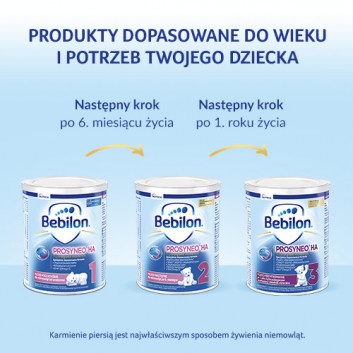 BEBILON 1 HA PROSYNEO Mleko początkowe - 400 g - cena, opinie, wskazania  - obrazek 4 - Apteka internetowa Melissa