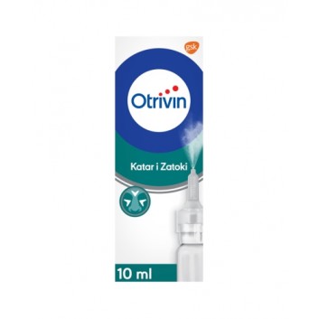 Otrivin Katar i Zatoki, 1 mg/ml, aerozol do nosa, 10 ml