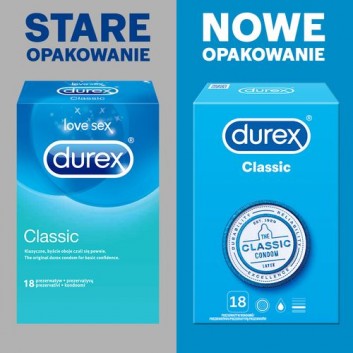 Durex Classic, prezerwatywy klasyczne gładkie, 18 sztuk - obrazek 4 - Apteka internetowa Melissa