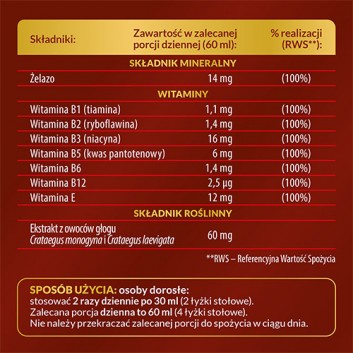 VIGOR+ CARDIO Tonik, 1000 ml. Dla mocnego serca, cena, opinie, właściwości - obrazek 3